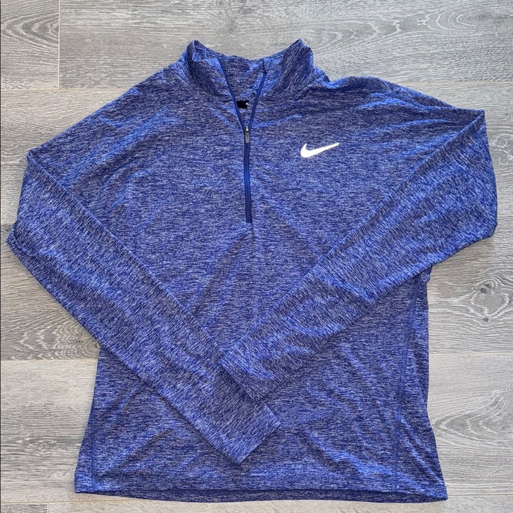 Nike Blue/Purple Quarter-Zip Pullover